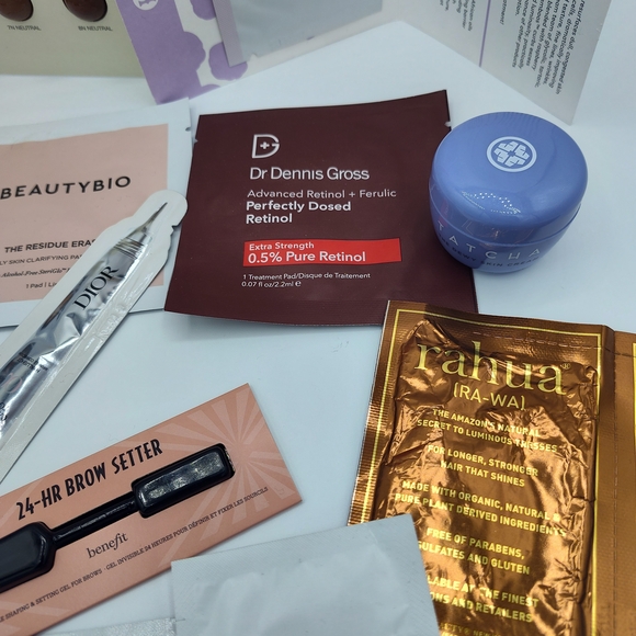 Luxury Beauty Skincare & Makeup Sample Bundle Dior Tatcha Dr Dennis Gross Armani - Picture 6 of 9